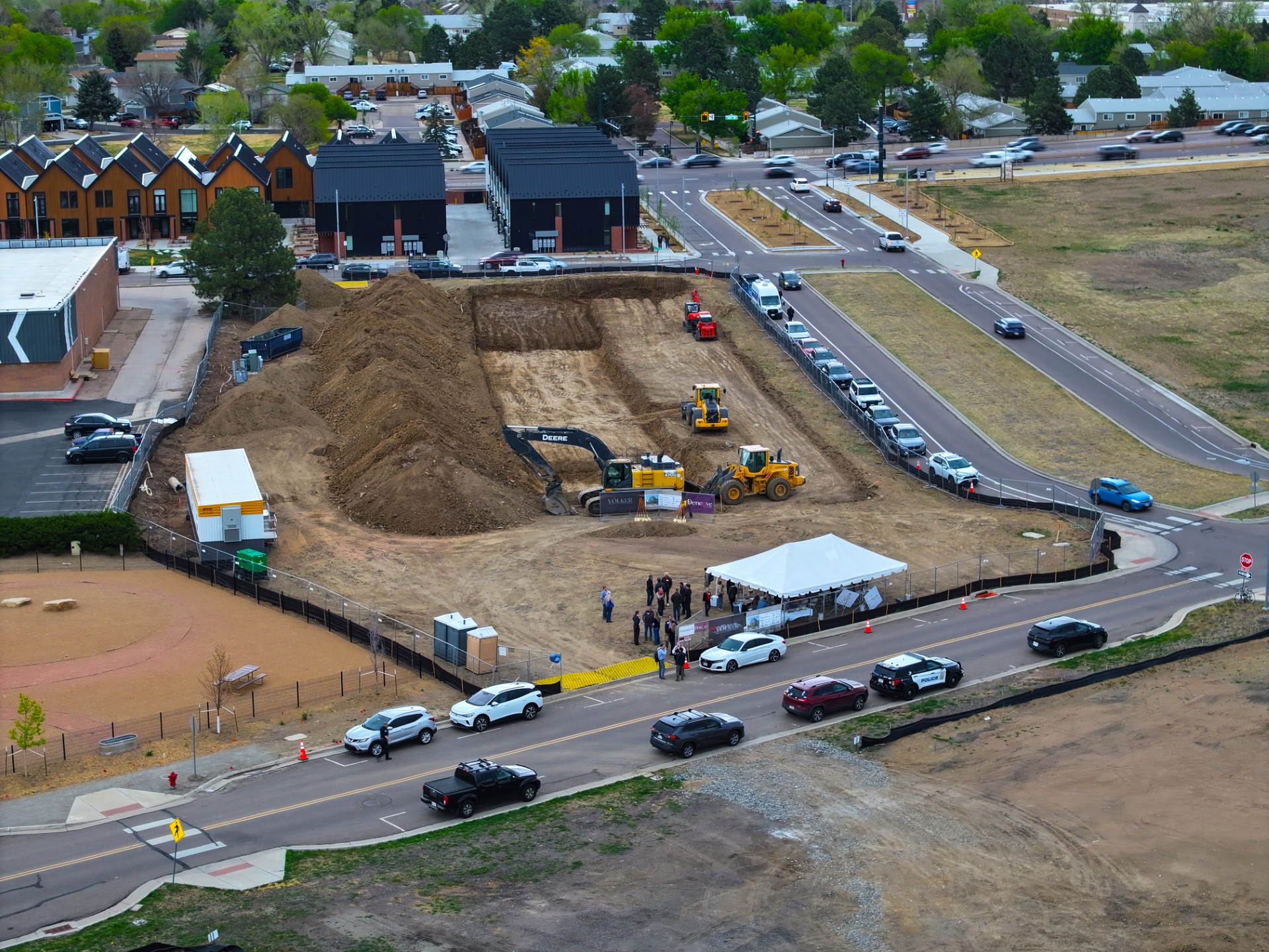 Blossom Commons Development Breaks Ground